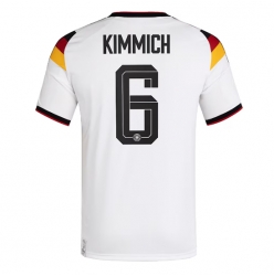 Strój piłkarski Niemcy Joshua Kimmich #6 Koszulka Podstawowej MŚ 2026 Krótki Rękaw