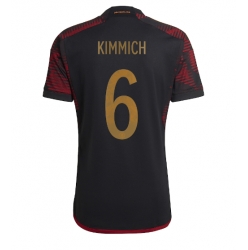Strój piłkarski Niemcy Joshua Kimmich #6 Koszulka Wyjazdowej MŚ 2022 Krótki Rękaw