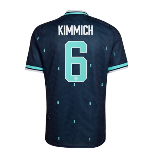 Strój piłkarski Niemcy Joshua Kimmich #6 Koszulka Wyjazdowej MŚ 2026 Krótki Rękaw Strój piłkarski Niemcy Joshua Kimmich #6 Koszulka Wyjazdowej MŚ 2026 Krótki Rękaw
