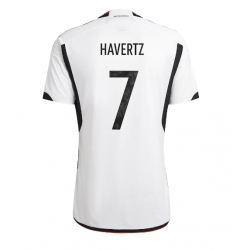 Strój piłkarski Niemcy Kai Havertz #7 Koszulka Podstawowej MŚ 2022 Krótki Rękaw