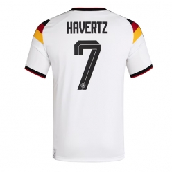 Strój piłkarski Niemcy Kai Havertz #7 Koszulka Podstawowej MŚ 2026 Krótki Rękaw