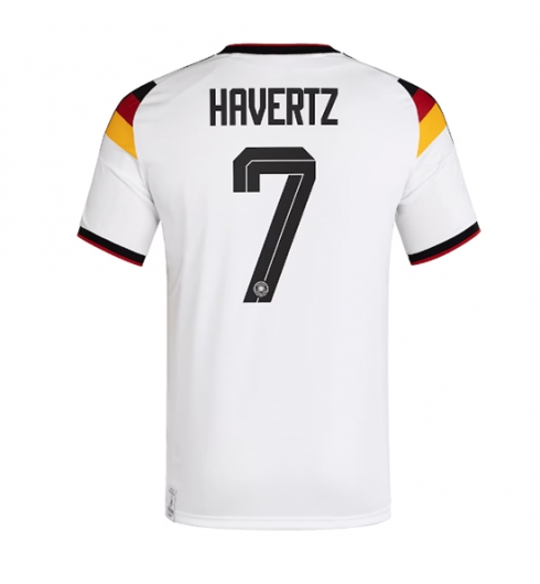 Strój piłkarski Niemcy Kai Havertz #7 Koszulka Podstawowej MŚ 2026 Krótki Rękaw Strój piłkarski Niemcy Kai Havertz #7 Koszulka Podstawowej MŚ 2026 Krótki Rękaw