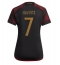 Strój piłkarski Niemcy Kai Havertz #7 Koszulka Wyjazdowej damskie MŚ 2022 Krótki Rękaw