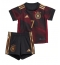Strój piłkarski Niemcy Kai Havertz #7 Koszulka Wyjazdowej dziecięce MŚ 2022 Krótki Rękaw (+ Krótkie spodenki)