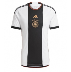 Strój piłkarski Niemcy Koszulka Podstawowej MŚ 2022 Krótki Rękaw