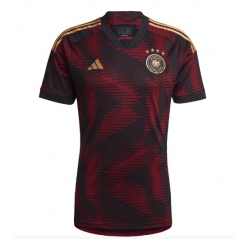Strój piłkarski Niemcy Koszulka Wyjazdowej MŚ 2022 Krótki Rękaw