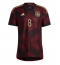 Strój piłkarski Niemcy Leon Goretzka #8 Koszulka Wyjazdowej MŚ 2022 Krótki Rękaw