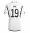 Strój piłkarski Niemcy Leroy Sane #19 Koszulka Podstawowej MŚ 2022 Krótki Rękaw