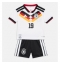 Strój piłkarski Niemcy Leroy Sane #19 Koszulka Podstawowej dziecięce MŚ 2026 Krótki Rękaw (+ Krótkie spodenki)