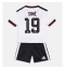 Strój piłkarski Niemcy Leroy Sane #19 Koszulka Podstawowej dziecięce MŚ 2026 Krótki Rękaw (+ Krótkie spodenki)