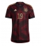 Strój piłkarski Niemcy Leroy Sane #19 Koszulka Wyjazdowej MŚ 2022 Krótki Rękaw