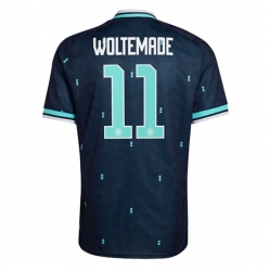 Strój piłkarski Niemcy Nick Woltemade #11 Koszulka Wyjazdowej MŚ 2026 Krótki Rękaw