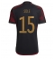 Strój piłkarski Niemcy Niklas Sule #15 Koszulka Wyjazdowej MŚ 2022 Krótki Rękaw