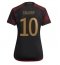 Strój piłkarski Niemcy Serge Gnabry #10 Koszulka Wyjazdowej damskie MŚ 2022 Krótki Rękaw