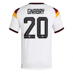 Strój piłkarski Niemcy Serge Gnabry #20 Koszulka Podstawowej MŚ 2026 Krótki Rękaw