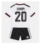 Strój piłkarski Niemcy Serge Gnabry #20 Koszulka Podstawowej dziecięce MŚ 2026 Krótki Rękaw (+ Krótkie spodenki)