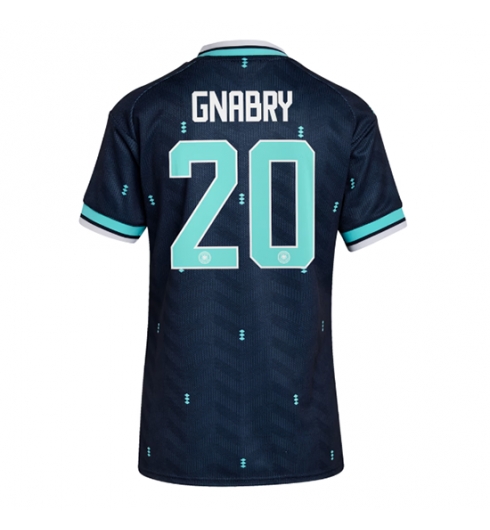 Strój piłkarski Niemcy Serge Gnabry #20 Koszulka Wyjazdowej damskie MŚ 2026 Krótki Rękaw Strój piłkarski Niemcy Serge Gnabry #20 Koszulka Wyjazdowej damskie MŚ 2026 Krótki Rękaw