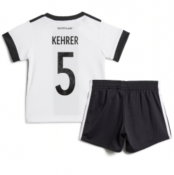 Strój piłkarski Niemcy Thilo Kehrer #5 Koszulka Podstawowej dziecięce MŚ 2022 Krótki Rękaw (+ Krótkie spodenki)