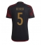 Strój piłkarski Niemcy Thilo Kehrer #5 Koszulka Wyjazdowej MŚ 2022 Krótki Rękaw