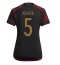 Strój piłkarski Niemcy Thilo Kehrer #5 Koszulka Wyjazdowej damskie MŚ 2022 Krótki Rękaw