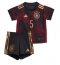 Strój piłkarski Niemcy Thilo Kehrer #5 Koszulka Wyjazdowej dziecięce MŚ 2022 Krótki Rękaw (+ Krótkie spodenki)