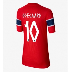 Strój piłkarski Norwegia Martin Odegaard #10 Koszulka Podstawowej damskie MŚ 2026 Krótki Rękaw