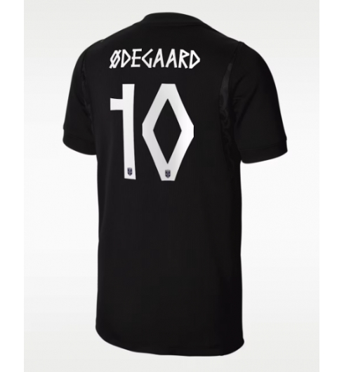 Strój piłkarski Norwegia Martin Odegaard #10 Koszulka Wyjazdowej MŚ 2026 Krótki Rękaw Strój piłkarski Norwegia Martin Odegaard #10 Koszulka Wyjazdowej MŚ 2026 Krótki Rękaw