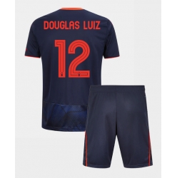 Strój piłkarski Nottingham Forest Douglas Luiz #12 Koszulka Trzeciej dziecięce 2025-26 Krótki Rękaw (+ Krótkie spodenki)
