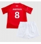 Strój piłkarski Nottingham Forest Elliot Anderson #8 Koszulka Podstawowej dziecięce 2024-25 Krótki Rękaw (+ Krótkie spodenki)