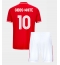Strój piłkarski Nottingham Forest Morgan Gibbs-White #10 Koszulka Podstawowej dziecięce 2025-26 Krótki Rękaw (+ Krótkie spodenki)
