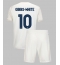 Strój piłkarski Nottingham Forest Morgan Gibbs-White #10 Koszulka Wyjazdowej dziecięce 2025-26 Krótki Rękaw (+ Krótkie spodenki)