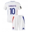 Strój piłkarski Olympique Lyonnais Alexandre Lacazette #10 Koszulka Podstawowej dziecięce 2024-25 Krótki Rękaw (+ Krótkie spodenki)