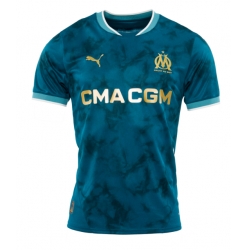 Strój piłkarski Olympique de Marseille Koszulka Wyjazdowej 2024-25 Krótki Rękaw