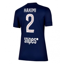 Strój piłkarski Paris Saint-Germain Achraf Hakimi #2 Koszulka Podstawowej damskie 2025-26 Krótki Rękaw