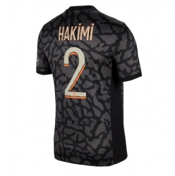 Strój piłkarski Paris Saint-Germain Achraf Hakimi #2 Koszulka Trzeciej 2023-24 Krótki Rękaw