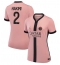 Strój piłkarski Paris Saint-Germain Achraf Hakimi #2 Koszulka Trzeciej damskie 2024-25 Krótki Rękaw