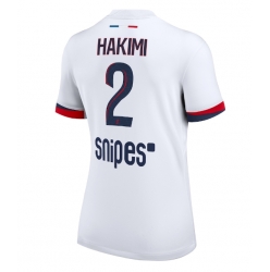 Strój piłkarski Paris Saint-Germain Achraf Hakimi #2 Koszulka Wyjazdowej damskie 2025-26 Krótki Rękaw
