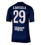 Strój piłkarski Paris Saint-Germain Bradley Barcola #29 Koszulka Podstawowej 2025-26 Krótki Rękaw