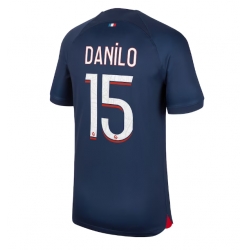 Strój piłkarski Paris Saint-Germain Danilo Pereira #15 Koszulka Podstawowej 2023-24 Krótki Rękaw