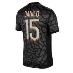 Strój piłkarski Paris Saint-Germain Danilo Pereira #15 Koszulka Trzeciej 2023-24 Krótki Rękaw