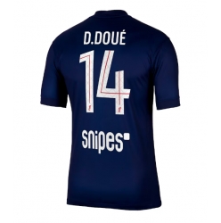 Strój piłkarski Paris Saint-Germain Desire Doue #14 Koszulka Podstawowej 2025-26 Krótki Rękaw