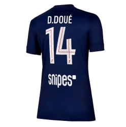Strój piłkarski Paris Saint-Germain Desire Doue #14 Koszulka Podstawowej damskie 2025-26 Krótki Rękaw