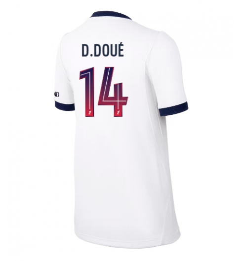 Strój piłkarski Paris Saint-Germain Desire Doue #14 Koszulka Wyjazdowej damskie 2026-27 Krótki Rękaw Strój piłkarski Paris Saint-Germain Desire Doue #14 Koszulka Wyjazdowej damskie 2026-27 Krótki Rękaw