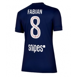 Strój piłkarski Paris Saint-Germain Fabian Ruiz #8 Koszulka Podstawowej damskie 2025-26 Krótki Rękaw