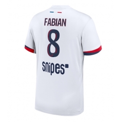 Strój piłkarski Paris Saint-Germain Fabian Ruiz #8 Koszulka Wyjazdowej 2025-26 Krótki Rękaw