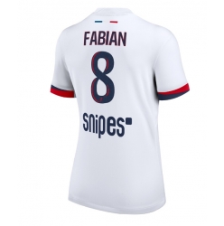 Strój piłkarski Paris Saint-Germain Fabian Ruiz #8 Koszulka Wyjazdowej damskie 2025-26 Krótki Rękaw