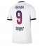 Strój piłkarski Paris Saint-Germain Ferran Torres #9 Koszulka Wyjazdowej 2026-27 Krótki Rękaw Strój piłkarski Paris Saint-Germain Ferran Torres #9 Koszulka Wyjazdowej 2026-27 Krótki Rękaw