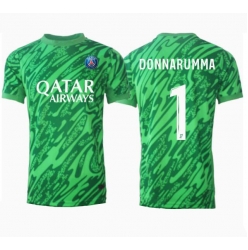 Strój piłkarski Paris Saint-Germain Gianluigi Donnarumma #1 Bramkarskie Koszulka Podstawowej 2024-25 Krótki Rękaw