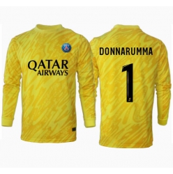 Strój piłkarski Paris Saint-Germain Gianluigi Donnarumma #1 Bramkarskie Koszulka Trzeciej 2024-25 Długi Rękaw