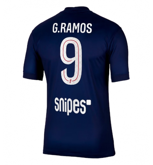 Strój piłkarski Paris Saint-Germain Goncalo Ramos #9 Koszulka Podstawowej 2025-26 Krótki Rękaw Strój piłkarski Paris Saint-Germain Goncalo Ramos #9 Koszulka Podstawowej 2025-26 Krótki Rękaw